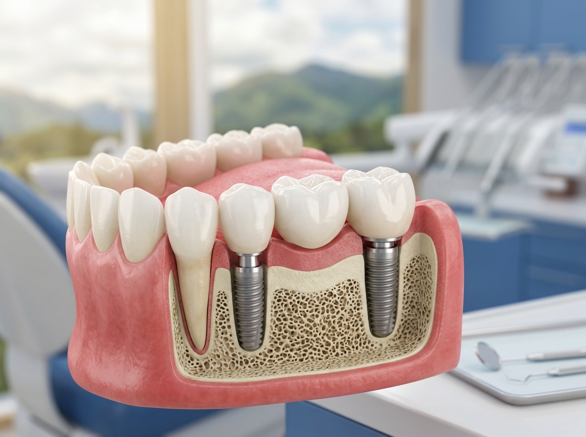Varios dientes perdidos — Prótesis fija plural